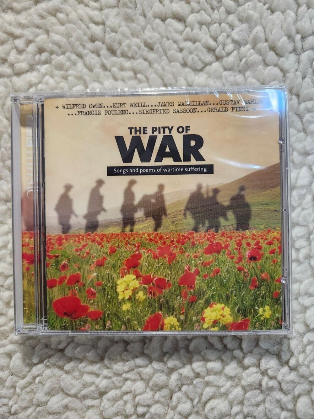 The Pity Of War CD BBC Music Songs Poems Of Wartime Suffering 2003 New Sealed